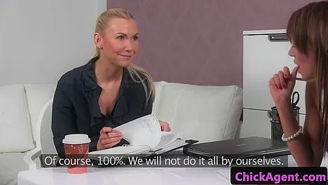 Casted european pussylicks during try-out