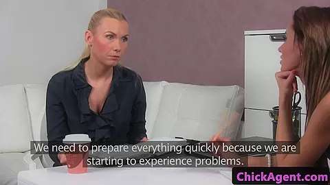 Casted european pussylicks during try-out