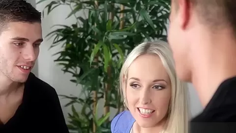 Bisexempire - Crazy Bisex Couple Fucking In Threesome