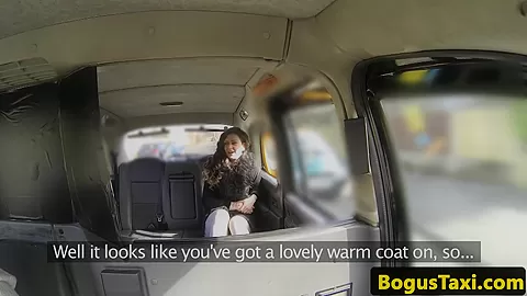 Tattooed taxi slut gets a pov gapeshot