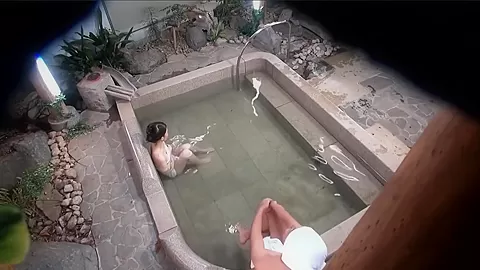 hot spring cuckold husband vouyer wife gangbang 05