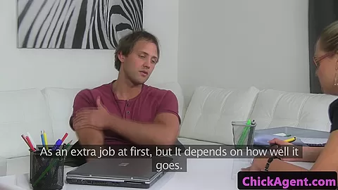 Euro casting agent engulfing useless soft jock