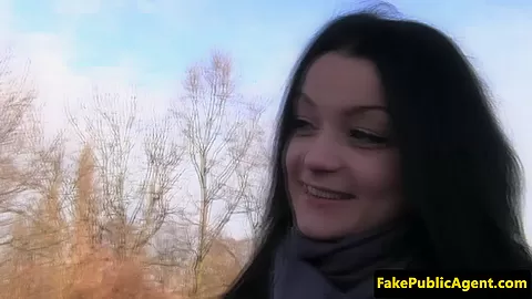 Cocksucking euro amateur in fake casting sextape