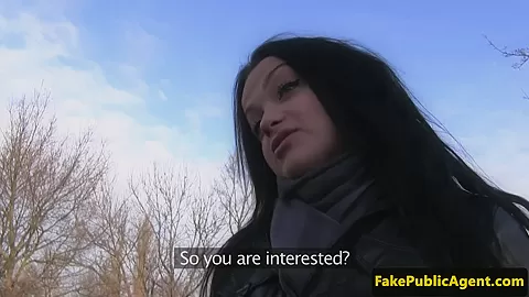 Cocksucking euro amateur in fake casting sextape