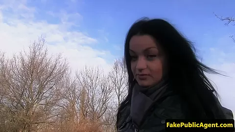 Cocksucking euro amateur in fake casting sextape