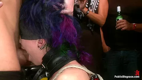 Tightly Bound And Gaged, Ass Fucked In Public - PublicDisgrace
