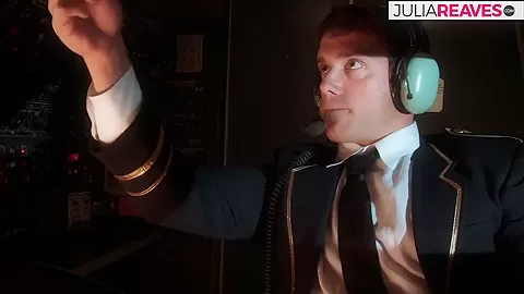 The Pilot Fucks The Stewardess In The Cockpit - PornDorado