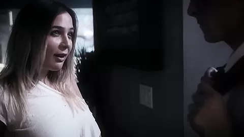 Sexy Busty Stepsister Fucks A Nerdy Stepbrothers Big Cock