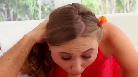 Gorgeous Babysitter Sucks And Pussy Stuffed By Large Cock