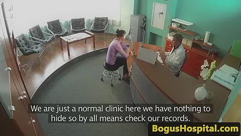 Rimmed euro bent over and fucked by doctor