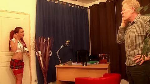 Hot Redhead Gets Pounded By Two Hard Dicks - HotEuroGirls