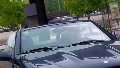 Ramming Hard In Her Ass While She Is Bent Over Car - HotEuroGirls