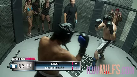 Big tits blonde getting fucked in a locker room