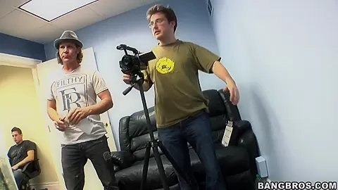 Making the Banging Audition with three defiant babes