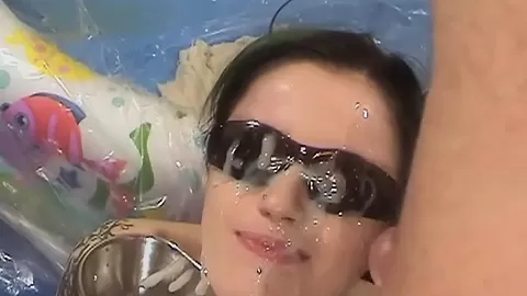 Bukkake with Lilli Lux - two