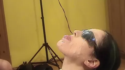 Bukkake with Lilli Lux - two