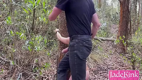 Stepsister Hands Tied Pussy Hard Fucked By Stranger In Forest