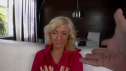 Adorable Blondie Gets Cum In Her Mouth After Hardcore Pounding