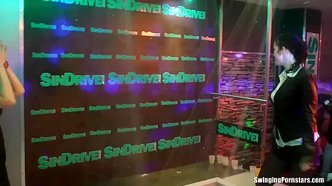 Crazy wet bitches dancing in a club