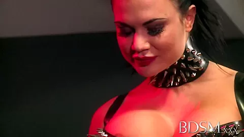 Crazy pornstar in Amazing Latex, BDSM sex scene