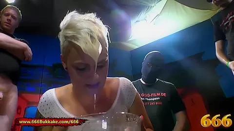 Amazing pornstar in Incredible Hardcore, Bukkake porn clip