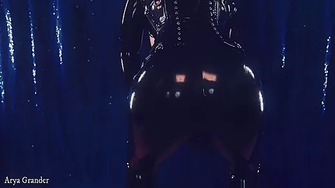 Arya Grander In Big Natural Tits Milf In Latex Rubber Fetish Shiny Clothes