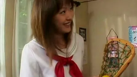 Double dick sucking schoolgirl