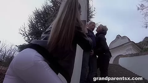 Old Pervs Trick Me Into Fucking Them! By