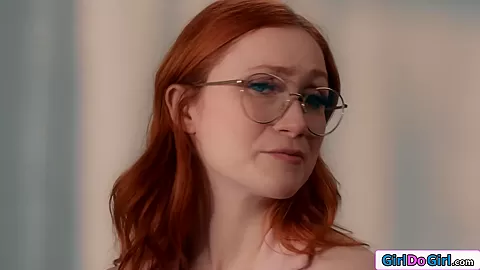 Redheads nipples pulled n facesitted by busty dominant milf