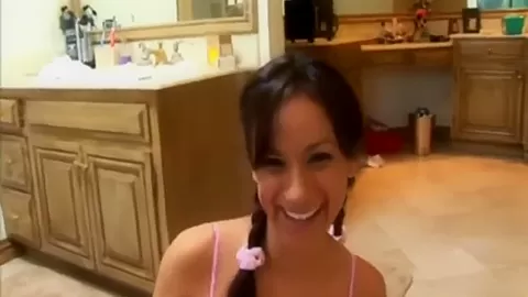 Nadia Pov Teen 18+ Slut Gives A Dirty Handjob