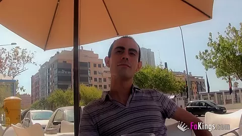 He sells his big boobed girlfriend to fuck some random guy