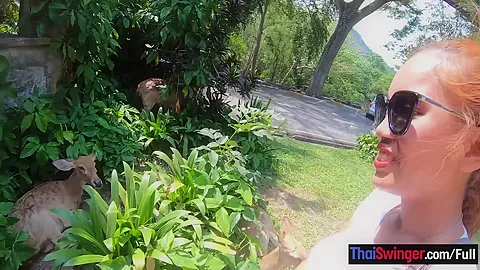 Amateur Thai girlfriend went to see *** and has sex afterwards with BF