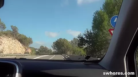 How Much For A Quickie? Raw Fucking On The Side Of The Road! By