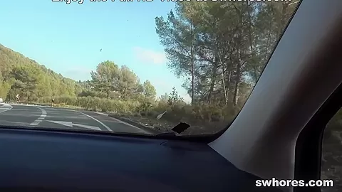 How Much For A Quickie? Raw Fucking On The Side Of The Road! By