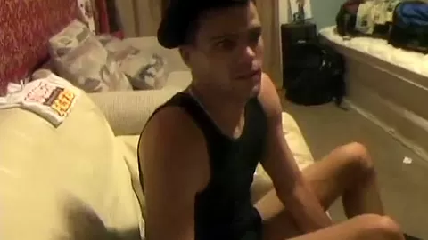 Couple Blowjob with Dick during the Party