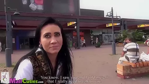 Four amateur girls fucking on public