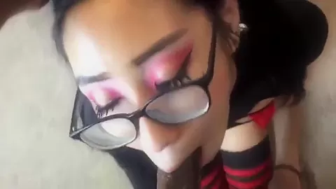 Gets Her Skull Fucked Again 5 Min