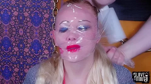 Deep throating teen 18+ sub gives herself to lord