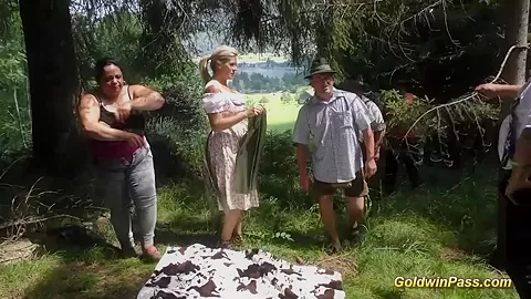 german fat chicks banged in nature