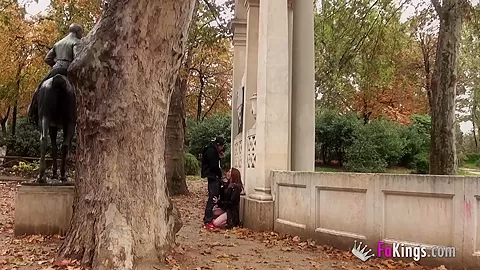 Fucking and sightseeing all around Madrid