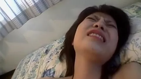 Cum loving asian MILF masturbates
