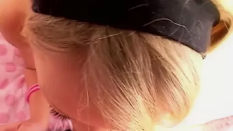 Lil Lexy Natural tits and Blowjob Closeup