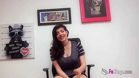 Blind date (literally). Lina fucks Ricky in complete darkness