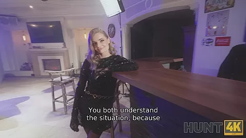 HUNT4K. Stage Cuck. Hot sex with Fibi Euro
