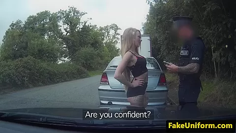 Petite brit pussyslammed by horny cop
