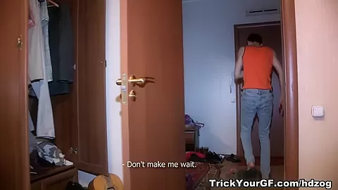 Slut enjoys surprise fucking