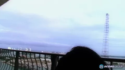 Balcony Boning - NaughtyMag