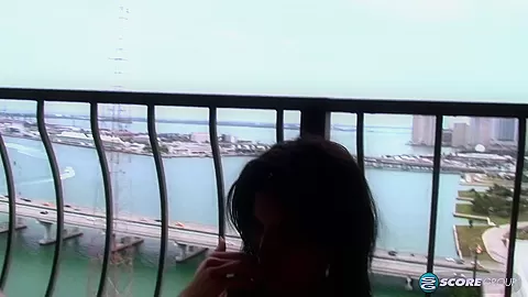 Balcony Boning - NaughtyMag