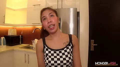 Cute Filipina Maid Gets Fucked After Her Interview