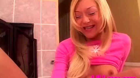 Lil Lexy In Insert Flute On Pussy